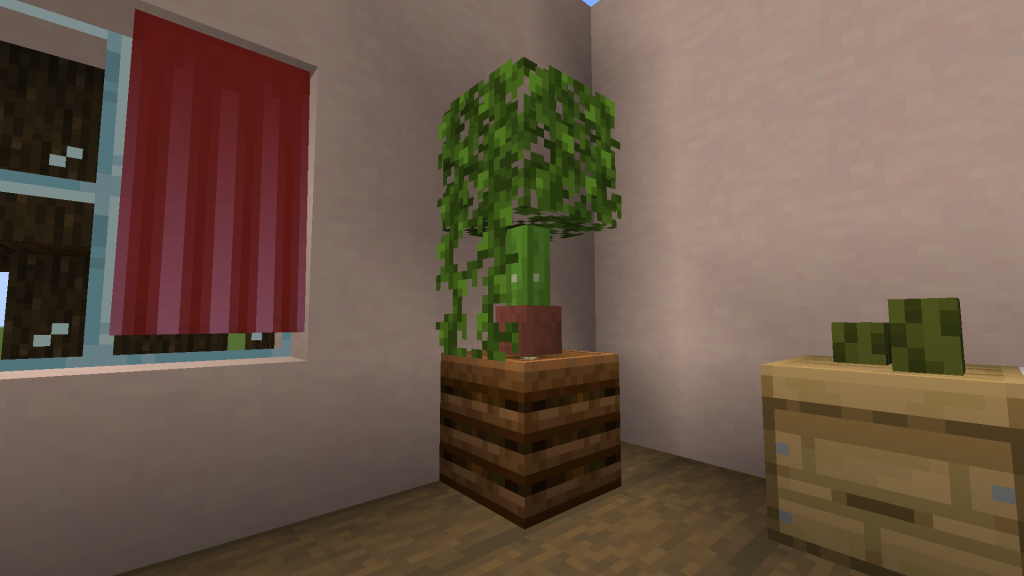 18+ Minecraft Potted Plant