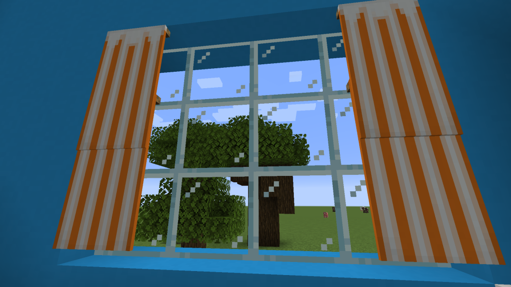 Curtains Minecraft Furniture   Minecraft Banner Curtains 1024x576 