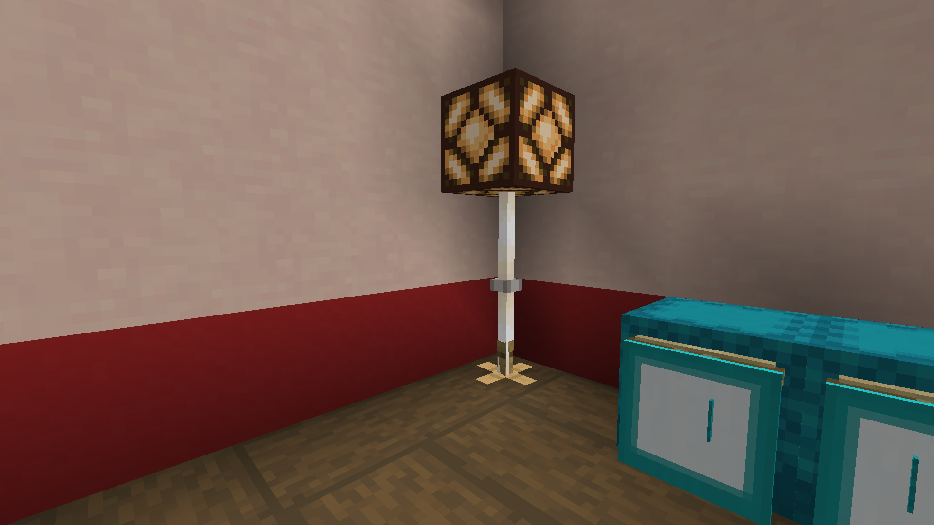 Floor Lamp With Stand Minecraft Furniture