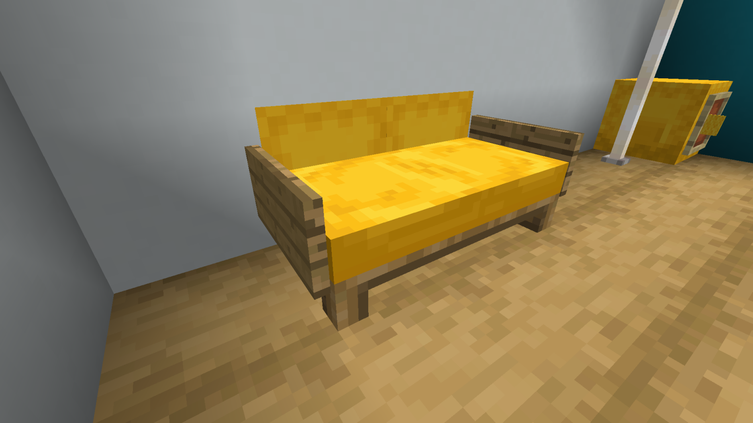 Loveseat Minecraft Furniture   Minecraft Lovseat Design 1536x864 