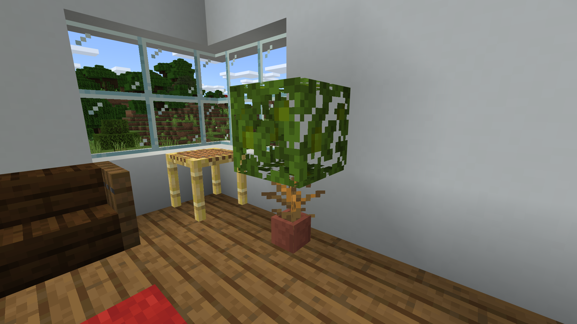 Potted Bushes   Minecraft Furniture