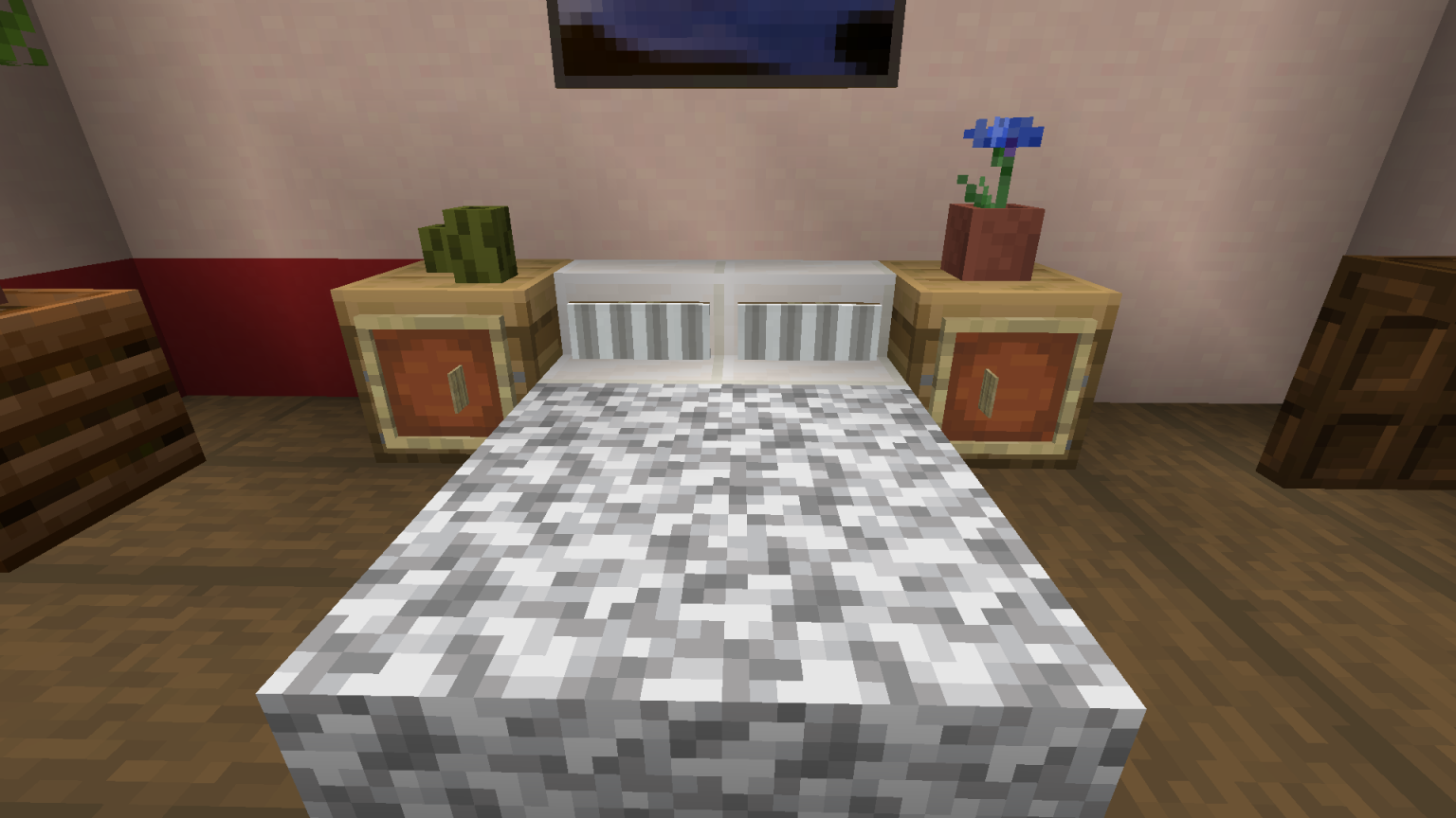 Bedside Minecraft Furniture