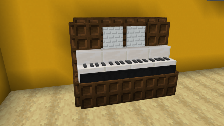 Upright Piano Minecraft Furniture