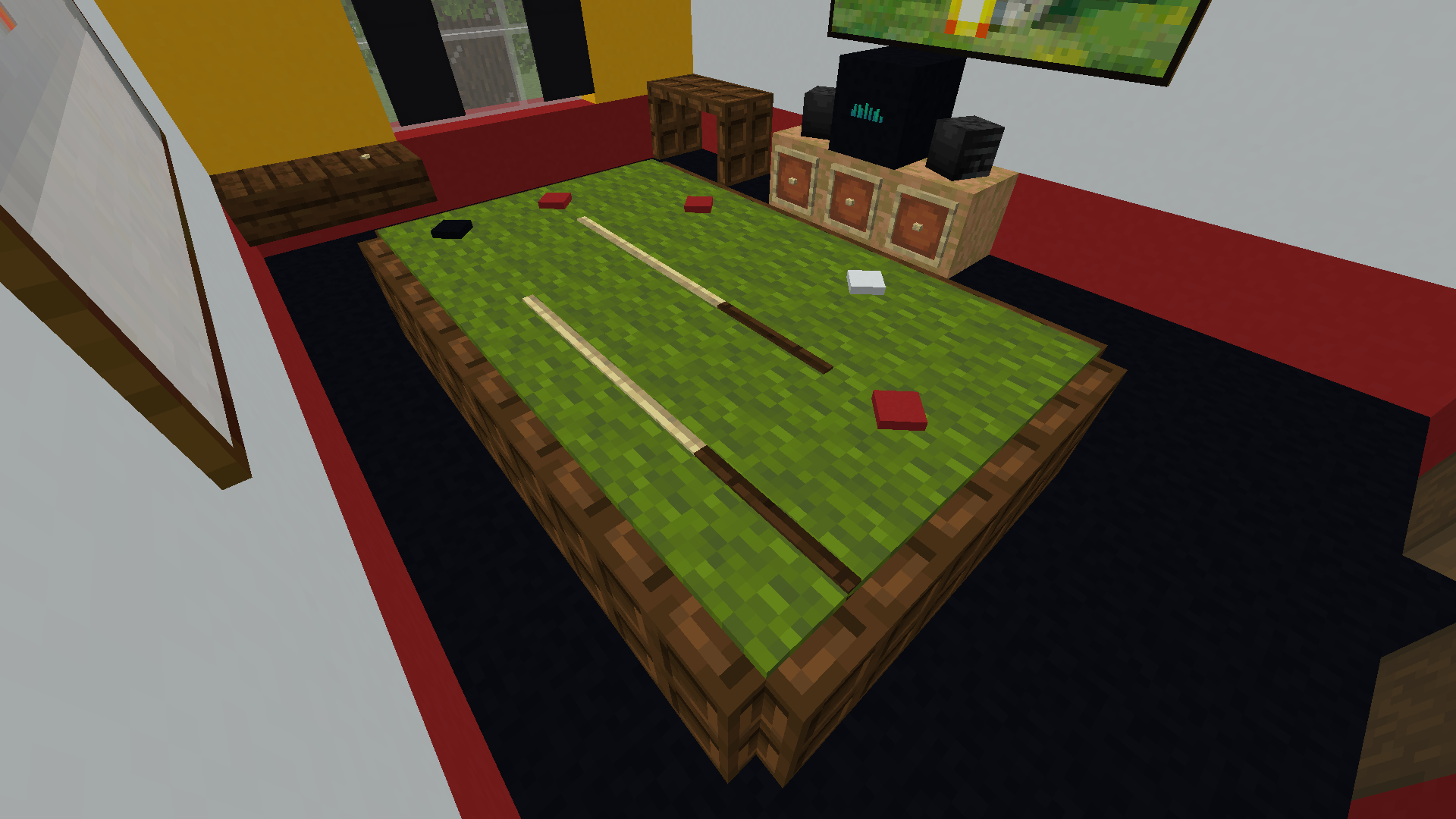 Snooker Table - Minecraft Furniture