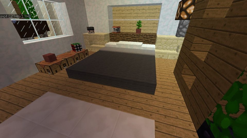 Minecraft Bedroom Furniture Ideas, How To Make A Good Looking Bed In Minecraft