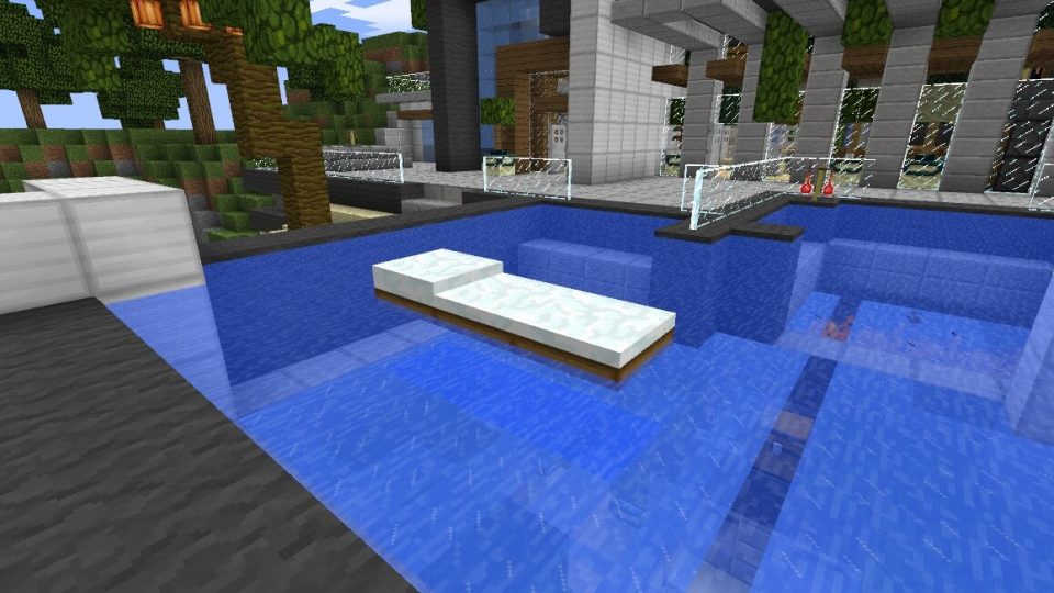 Minecraft Outdoor Furniture Ideas, How To Build Outdoor Fire Pits In Minecraft