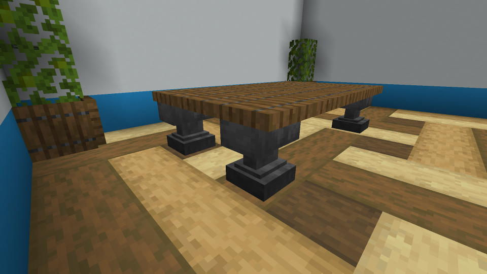 How To Make A Fancy Dining Table In Minecraft | Brokeasshome.com