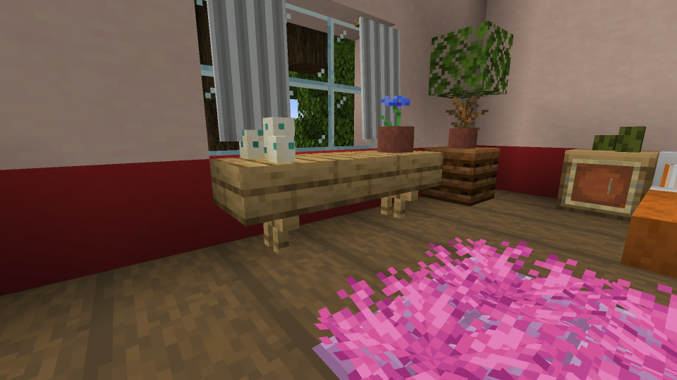 Minecraft Table Designs, How To Make A Modern Dining Room Table In Minecraft