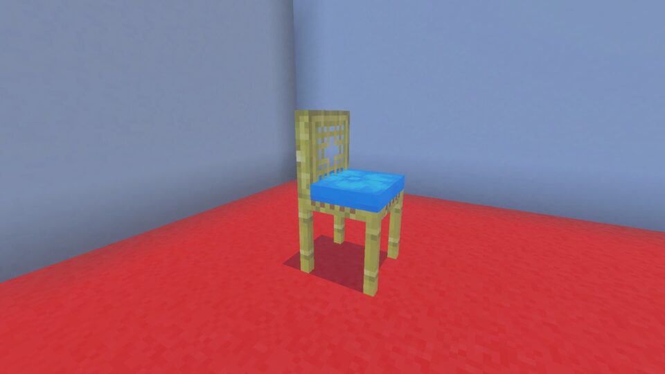 Minecraft Dinsing Chair with Cushion