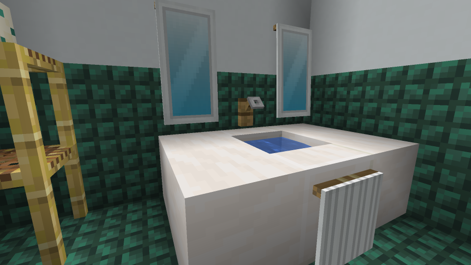 Minecraft Bathroom Designs Minecraft Furniture