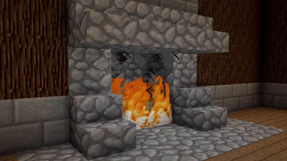 Minecraft Fireplace Designs, How To Build Outdoor Fire Pit In Minecraft