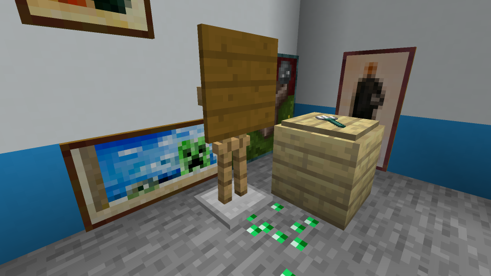 minecraft-easel-design